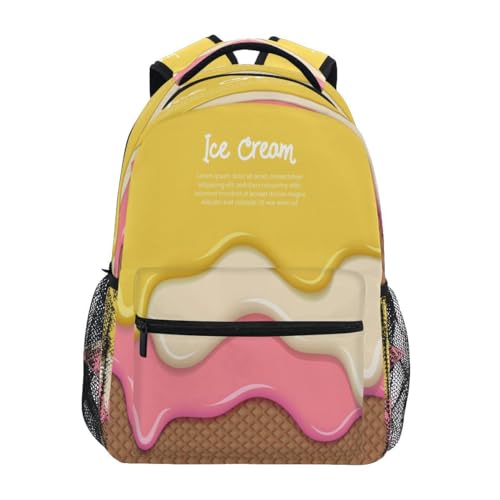 Sac à dos à la vanille chocolat ergonomique et durable
