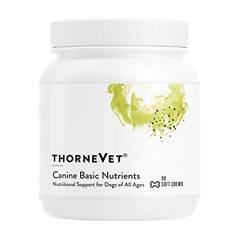 ThorneVET Canine Basic Nutrients – Multivitamin Support for Dogs, 90 Soft Chews Cover
