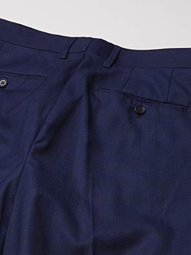 Men's 2-Piece Box Check Slim Fit Suit2