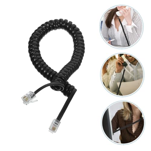 Cable de reemplazo mofificado para auricular telefonico espiral de mipcace 3