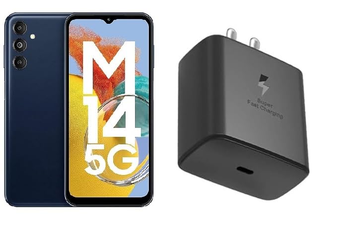 Image of Etguuds Charger Compatible with Samsung 45W PD3.0 Super Fast Charger Adapter for Ultrafast Charging to Your Galaxy Devices Compatible with Samsung M14 5G | M55 5G | M35 5G