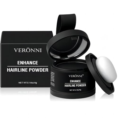 Hairline Powder Root Touch Up Hair Color, Instant Hairline Powder...