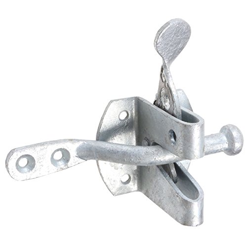Cerradura de puerta automática galvanizada para jardín o exterior