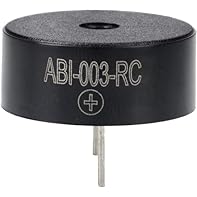 Piezo sound generator Built-in oscillating circuit 12V DC voltage rating Low power consumption 15mA current