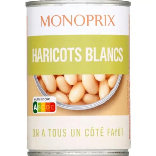 MONOPRIX HARICOTS BLANCS - 500g