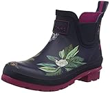 Joules Wellibob Womens Wellington Boots 8 B(M) US Women Navy Floral