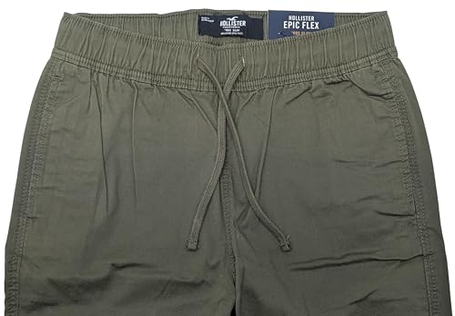 Hollister California Men's Epic Flex Slim Pull-On Twill Pants HOM-512