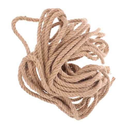 Corde de jute tressée HANABASS naturelle et robuste pour jardinage et fixation