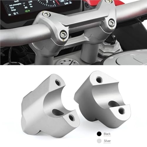Abrazadera manillar Multistrada V4 S elevador motocicleta CNC 2