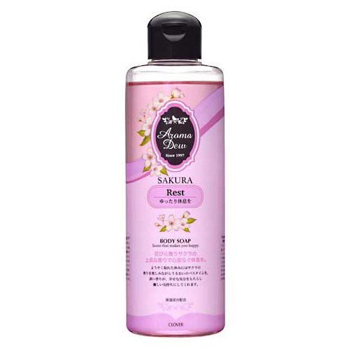 AromaDuu Body Soap, Sakura Fragrance, 8.5 fl oz (250 ml)