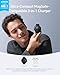 Anker MagSafe Compatible MagGo UFO 3-in-1 Charger, iPhone 17 Wireless Charging Station, 15W Qi2 Certified, Foldable Travel Charging Pad, for iPhone 17/16/15/14, AirPods, Apple Watch (Not a Power Bank)