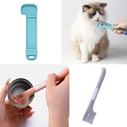 UtySty Pacote com 3 Guloseimas Cremosas para Gatos, Tubo de Purê, Espremedor, Suporte, Dispensador c