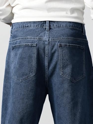 Image of TAGAS Men Relaxed FIT Denim Jeans | Loose Jeans for Men | Mens Baggy Fit Denim Jeans Pant | MDJ-22