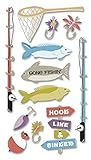 Jolee's Boutique Dimensional Stickers, Fishing