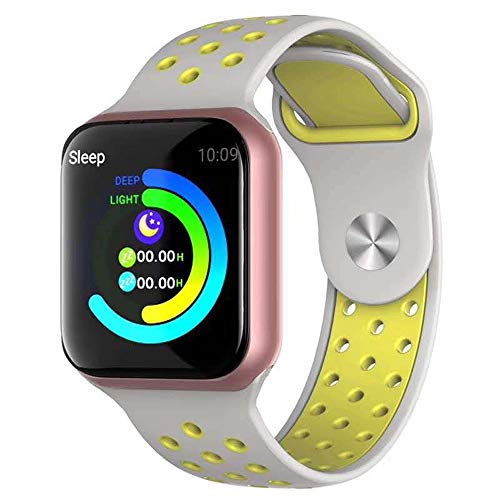 Amoy Nueva Pantalla en Color de 1,3 Pulgadas de presión Inteligente Pulsera F8 Ritmo cardíaco Sangre, Monitoreo del sueño, Impermeable Pulsera Deportes, Análisis del sueño, Paso Contar, Selfie Remoto