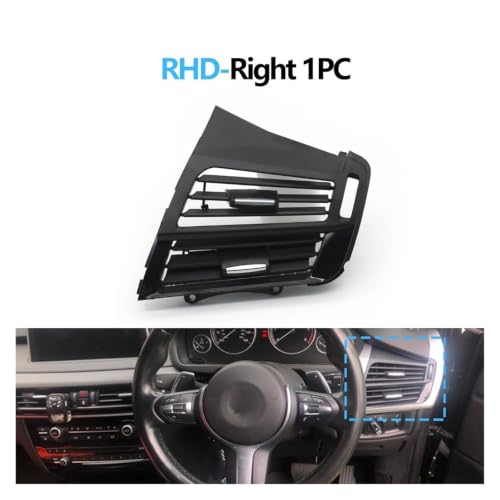 Grille ventilation centrale droite RHD anti-usure pour BMW X6 F16 - 2