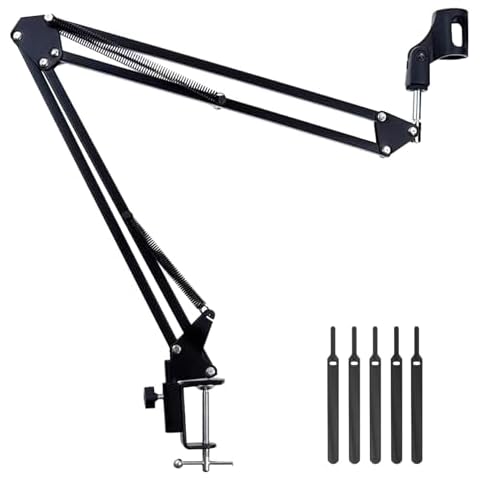 Kinberry Adjustable Microphone Boom Arm Stand Cover
