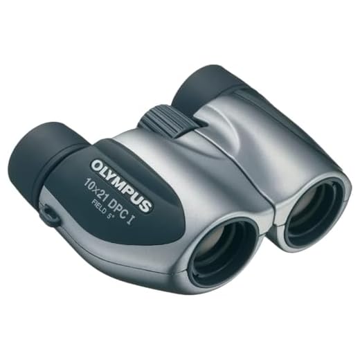 Olympus 10x21 DPC-I - Prismático, Plata y Negro