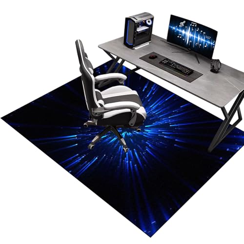 Alfombrilla para Silla de Gaming Oficina Protector de Suelo, Alfombra Silla Escritorio, Alfombras Gaming Suelo, Protector Suelo Silla Ruedas, 60 x 70 cm Alfombrilla para Silla para Suelos Duros