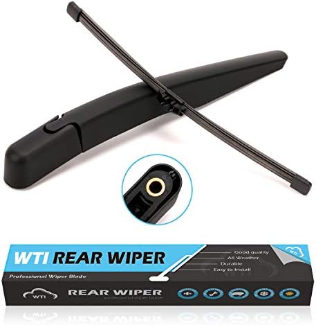 WTI Rear Wiper Arm Blade Set Compatible With Ford Explorer 2011-2019 / Escape 2013-2018 / Compatible With Lincoln MKX 2016-2018 SUV Rear Windshield Window Wiper Kits Assembly New Replacement