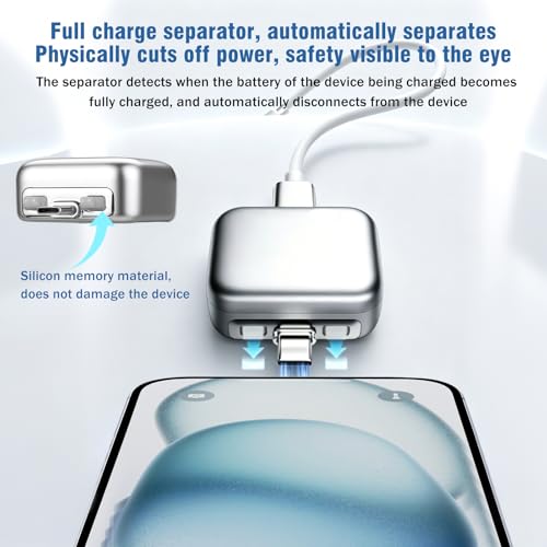 Image of FEEKI [Full Charge Disconnector] AI Auto Cut Power & Unplug on Full Charge, PD 100W Fast Charging, Applicable to Various Electronic Devices Such as for iPhone /Android /Earphones