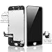HTECHY Compatible with iPhone 6 Screen Replacement Black - Compatible with iPhone 6 Digitizer LCD Touch Screen Display Assembly with Complete Repair Tools Kit Including Screen Protector(4.7 inch)