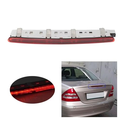 Lámpara de parada trasera Benz W203 C-Class negro 3