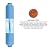 Geekpure 10-inch Inline Deionization DI Replacement Water Filter Cartridge TDS Down to 0 for Reverse Osmosis RO System -1/4”