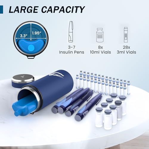 Image of Electric Insulin Cooler Travel Case with Power Bank