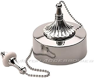Chrome Decorative Ceiling Pull Switch
