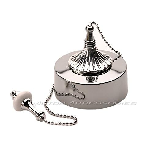 Chrome Decorative Ceiling Pull Switch Cover