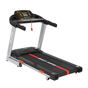 Welcare MAXPRO PTM405I 2HP (4 HP Peak) Motorized Auto Incline Folding Treadmill with LCD Display, Soft Cushion and…