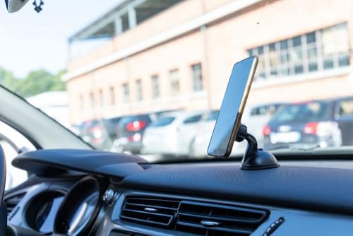 Start Porta Telefono Per Auto Planet, Universale E Magnetico Con Calamite, Regolabile 360 Gradi Nero - 5