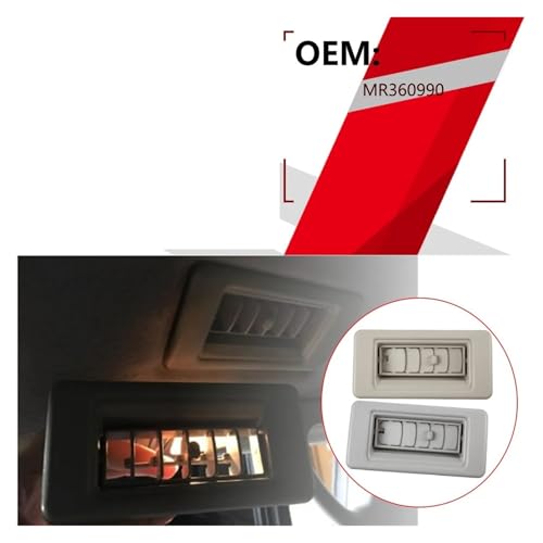 Sortie climatisation toit Mitsubishi Pajero V46 grille aération A/C - 3