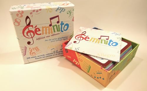 Jeu de carte musical Géminito pour surmonter les blocages du solfège - 2