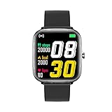 Fitness Tracker Watch, Activity Trackers for Women Men, Exercise Fitness Watch Health Tracker Heart Rate Sleep Monitor Waterproof Smartwatch with Calories GPS Step Counter Pedometer Workout Watch