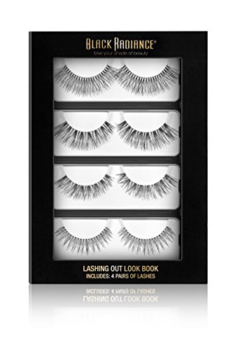 Black Radiance Deluxe Lash Book, 4 Count