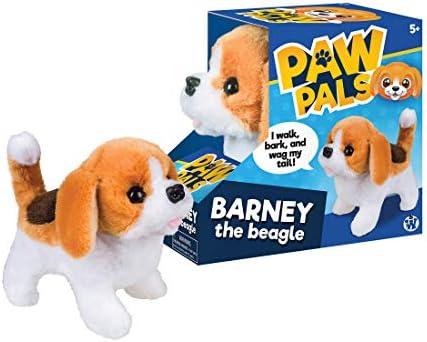 battery operated stuffed dog