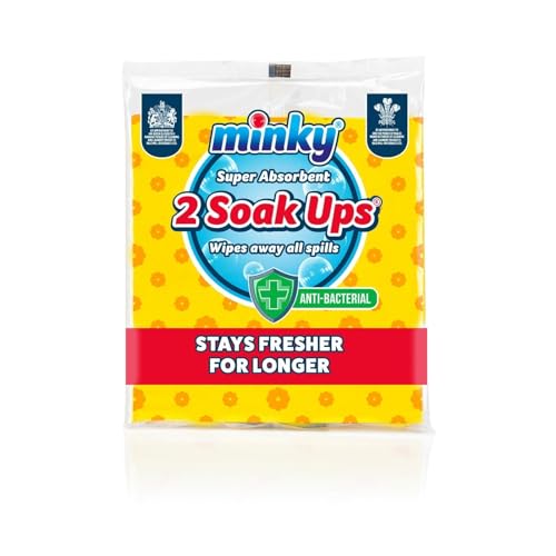 Minky Anti Bacterial Soak Ups 2 Pack (328494)