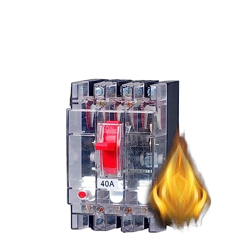 DZ15 Interruptor de Aire con Caja Transparente de 40A a 100A 3