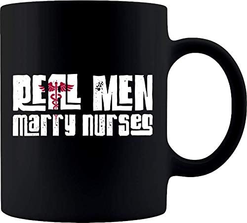 Real Men Marry Nurses Gifts Mug For RN Nurse Wife
