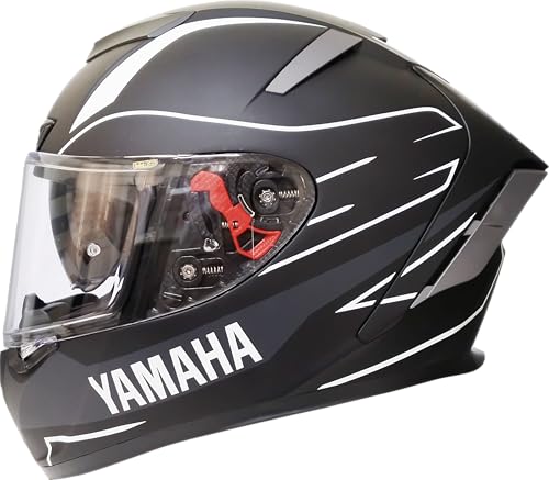 Image of Yamaha Y4 Full Face Helmet (Matt Black, Size L) Y6ATZ1MB0L24