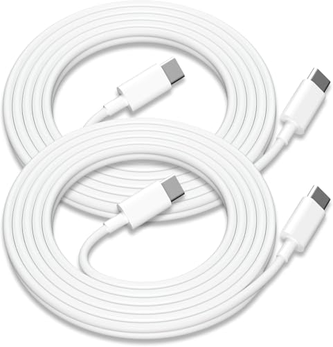 Image of Pack Of 2 USB C to USB C Cable for Apple iPhone 16 /15 Charger Cable 3.3FT 60W, Type C Fast Charge Cord, Fast Charging Wire with iPhone 16 /15Pro /Plus /Pro Max, iPad Pro 12.9 Air Mini MacBook Air
