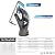 Vgo... 1-Pair Work Gloves for Men, Gardening Gloves,Cow Leather Safety Work Gloves, Puncture-proof, Thornproof, Touchscreen(Size L,Gray,CA7780)