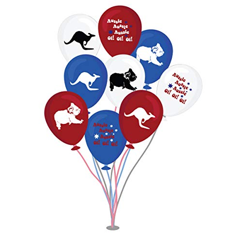 Aussie Balloons Patriotic 12 Pack