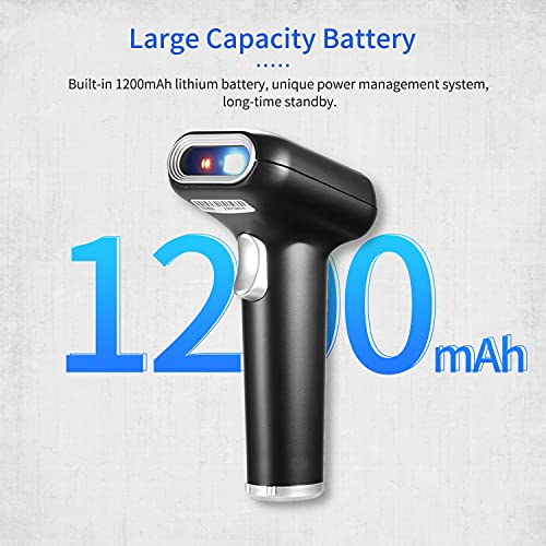 Kiboule High Speed Barcode Scanner 1D / 2D / QR Code Scanner 2.4G Wireless & USB Wired Bar Code com