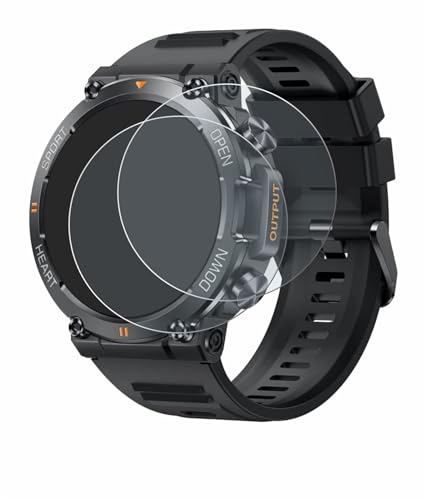 brotect 2-Pack Screen Protector Anti-Glare for Akkee Smartwatch 1.39