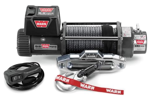 WARN 87310 Electric Winch with Synthetic Rope