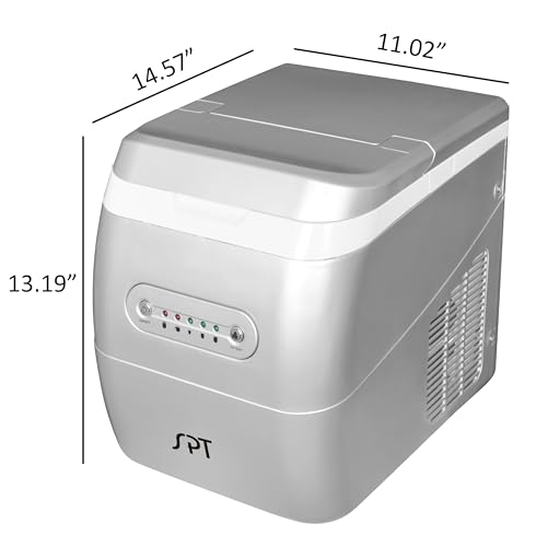 Fabricadora de hielo portátil SUNPENTOWN IM-123SA miniatura 3