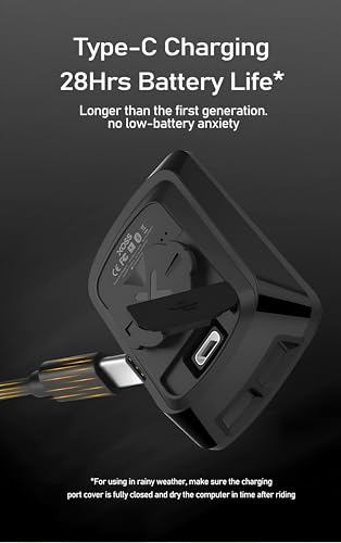 Image of XPR3SS G+ Gen2 Bicycle Computer - GPS Cycling Speedometer | Cadence & Heart Sensor Support | Waterproof ANT+ & Bluetooth Cycle GPS Tracker | 28+ hr Battery | Speed Cadence Odometer for MTB /Road